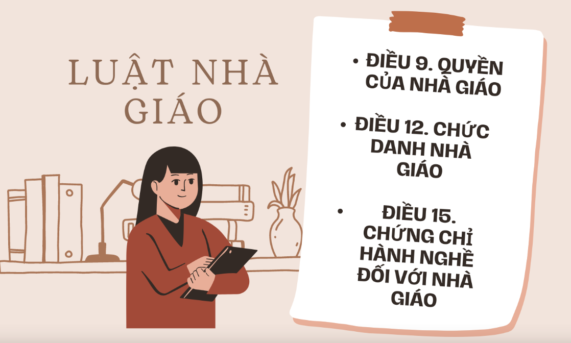 NHỮNG ĐIỂM NỔI BẬC CỦA LUẬT NHÀ GIÁO